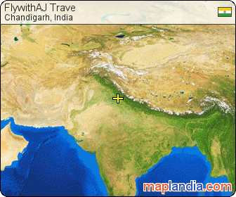 FlywithAJ Trave's map homepage