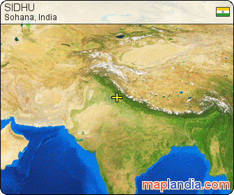 SIDHU's map homepage