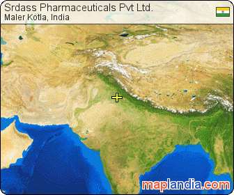 Srdass Pharmaceuticals Pvt Ltd.  satellite map