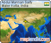 Abdul Mannan Saify satellite map