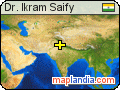 Dr. Ikram Saify satellite map