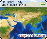 Dr. Ikram Saify satellite map