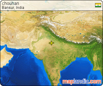 chouhan  satellite map