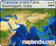 Thanedar Krishi Farm satellite map