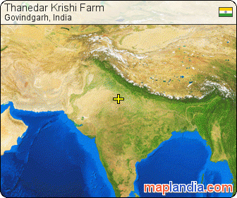 Thanedar Krishi Farm satellite map