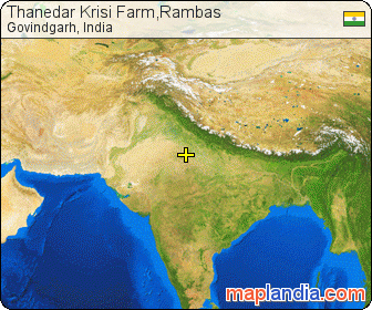 Thanedar Krisi Farm,Rambas satellite map
