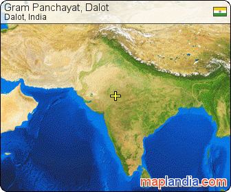 Gram Panchayat, Dalot satellite map