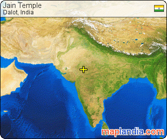 Jain Temple satellite map
