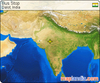 Bus Stop satellite map