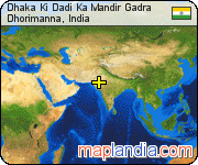 Dhaka Ki Dadi Ka Mandir Gadra satellite map