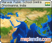 Marwar Public School Gadra satellite map