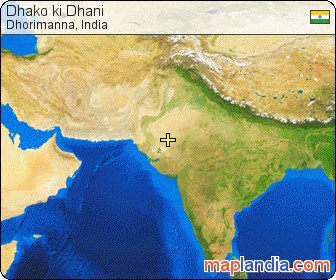 Dhako ki Dhani satellite map