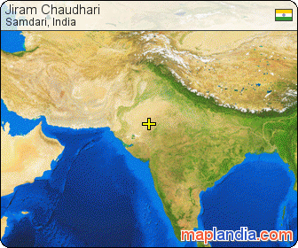 Jiram Chaudhari satellite map