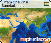 Jivram Chaudhari satellite map