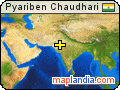Pyariben Chaudhari satellite map