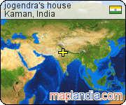 jogendra's house satellite map
