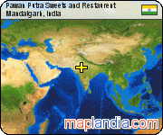 Pawan Putra Sweets and Restaurent satellite map