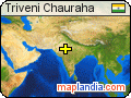 Triveni Chauraha satellite map