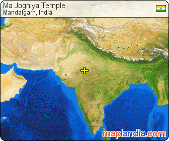 Ma Jogniya Temple satellite map