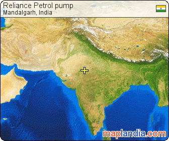 Reliance Petrol pump satellite map