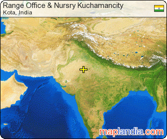Range Office & Nursry Kuchamancity satellite map