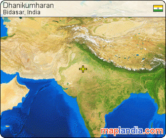 Dhanikumharan satellite map