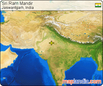 Sri Ram Mandir satellite map