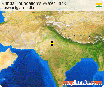 Vrinda Foundation's Water Tank satellite map