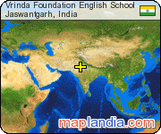 Vrinda Foundation English School satellite map