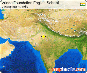 Vrinda Foundation English School satellite map