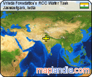 Vrinda Foundation's RCC Water Tank satellite map