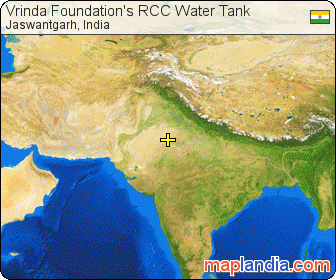Vrinda Foundation's RCC Water Tank satellite map