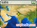 satis satellite map