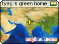 tyagi's green home satellite map