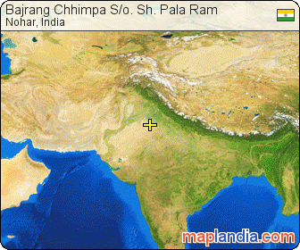 Bajrang Chhimpa S/o. Sh. Pala Ram satellite map