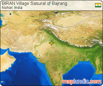 BIRAN Village Sasural of Bajrang satellite map
