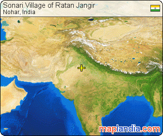 Sonari Village of Ratan Jangir  satellite map