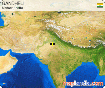 GANDHELI satellite map