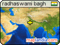 radhaswami bagh satellite map