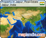 Property in Jaipur, Real Estate satellite map