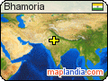 Bhamoria satellite map