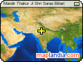Mandir Thakur Ji Shri Saras Bihari  satellite map