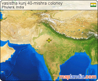 vasistha kunj 40-mishra coloney satellite map