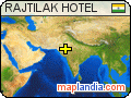RAJTILAK HOTEL satellite map