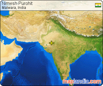 Nimesh Purohit satellite map