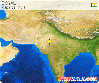 BOYAL satellite map