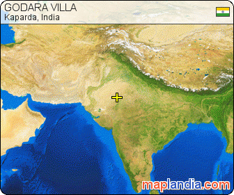 GODARA VILLA  satellite map