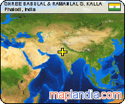 SHREE BABULAL & RAMANLAL S. KALLA   satellite map