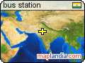 bus station satellite map
