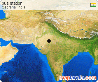bus station satellite map